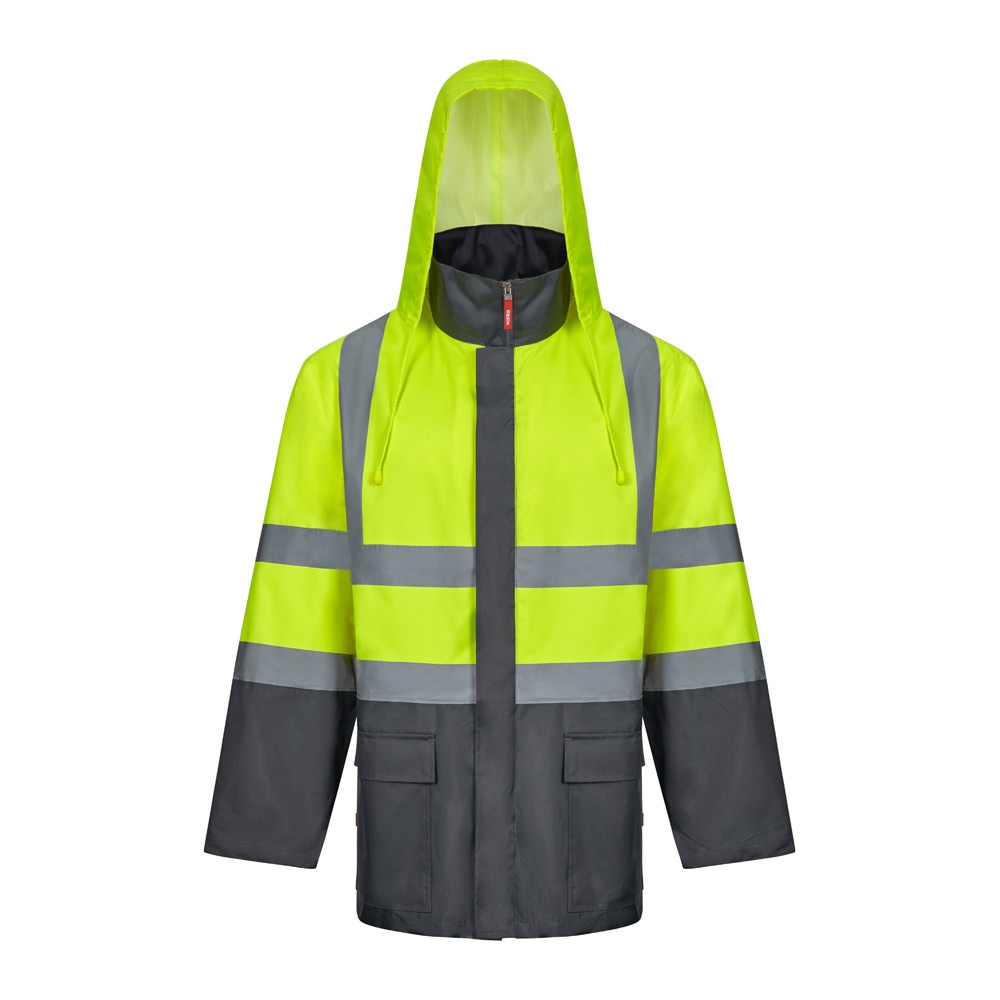 VL JUNO. Parka 4 en 1 bicolore (180g/m²), en polyester (100%), avec finition PU