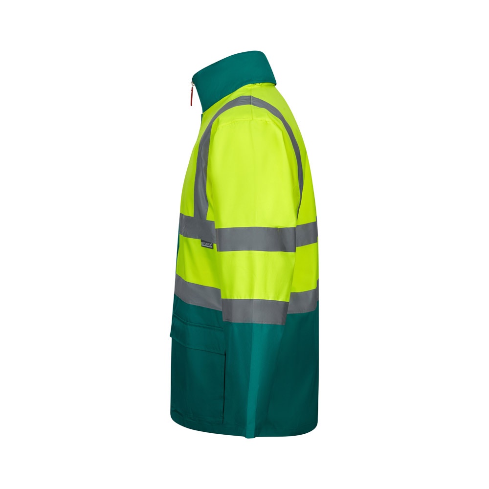 VL JUNO. Parka 4 en 1 bicolore (180g/m²), en polyester (100%), avec finition PU