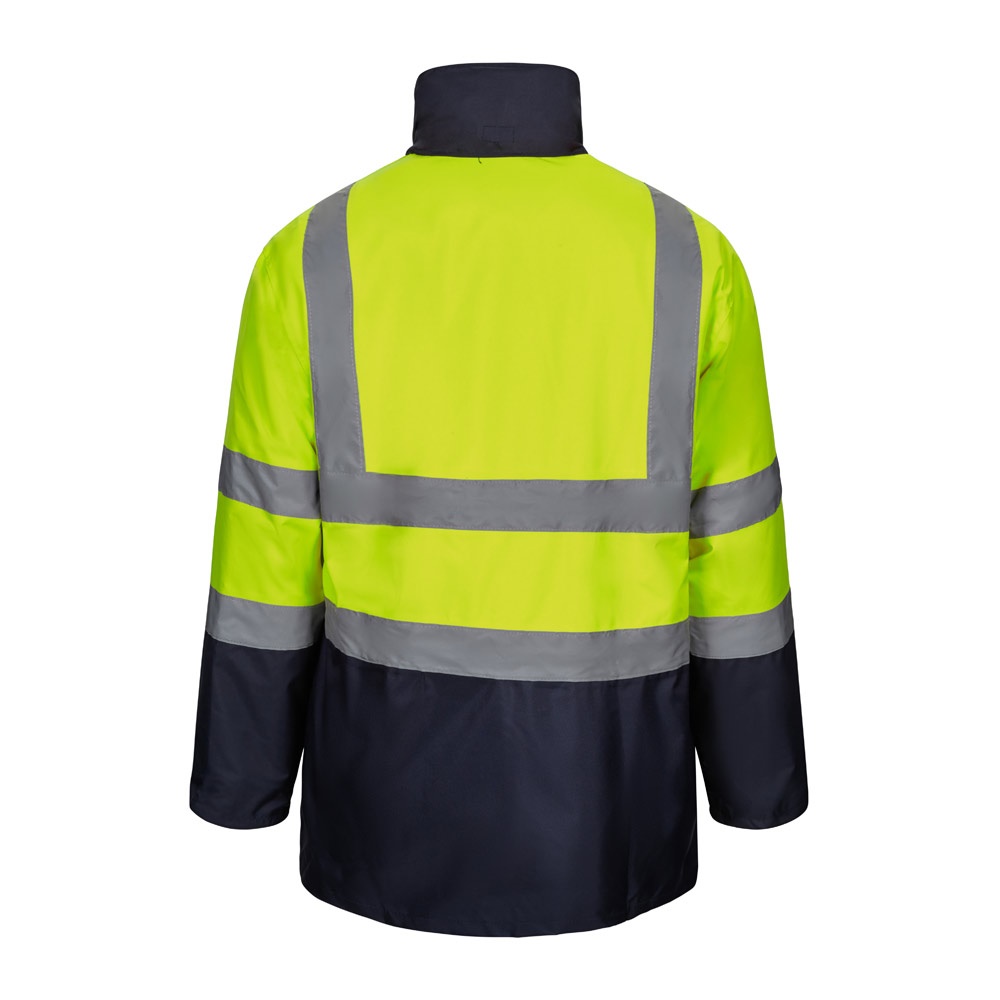 VL JUNO LARGE. Parka 4 en 1 bicolore (180g/m²), en polyester (100%) avec finition PU