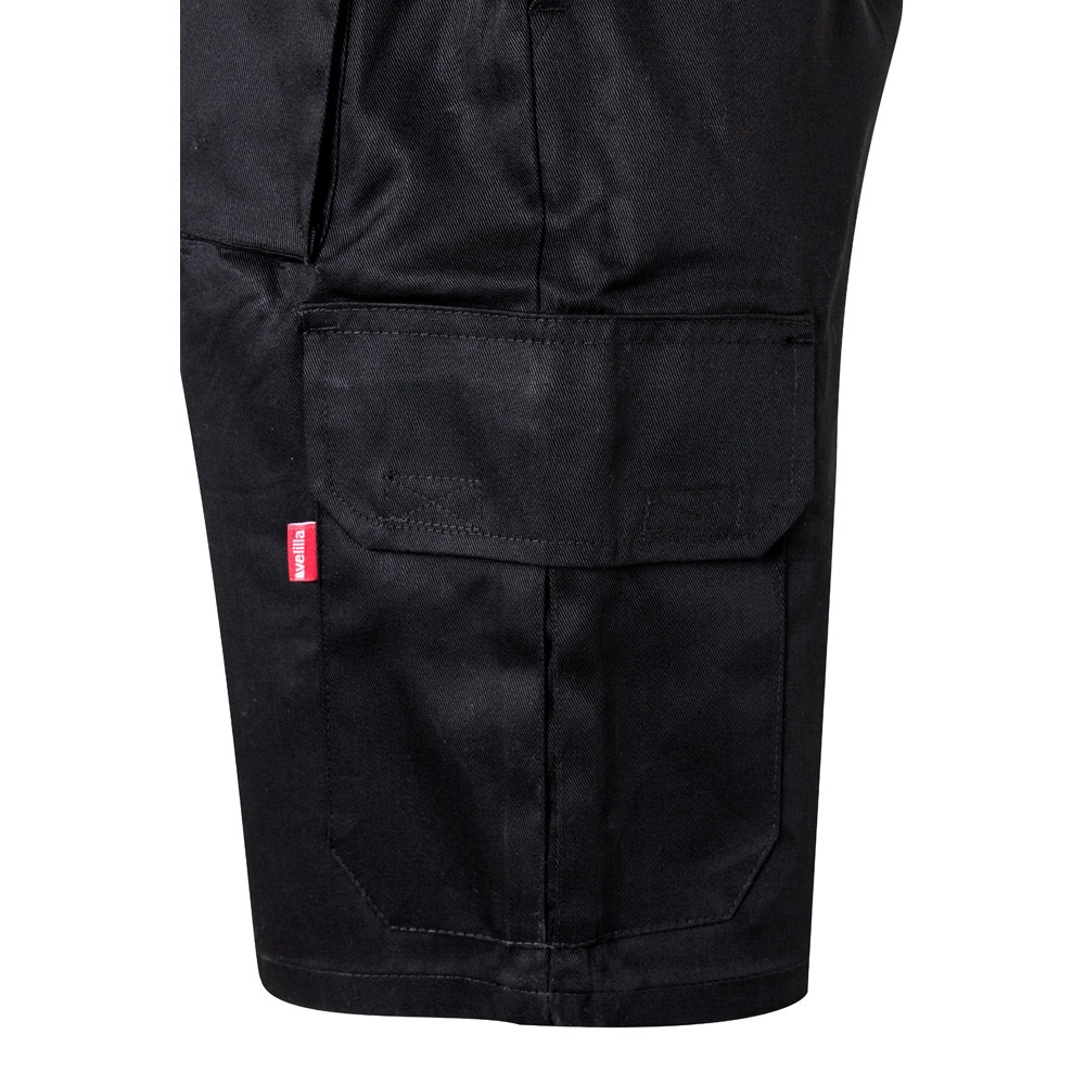 VL CHIONE. Bermuda sergé, multipoches (200g/m²), en coton (35%) et polyester (65%)