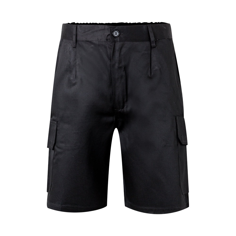 VL CHIONE. Bermudas em sarja multibolsos (200g/m²), em algodão (35%) e poliéster (65%)