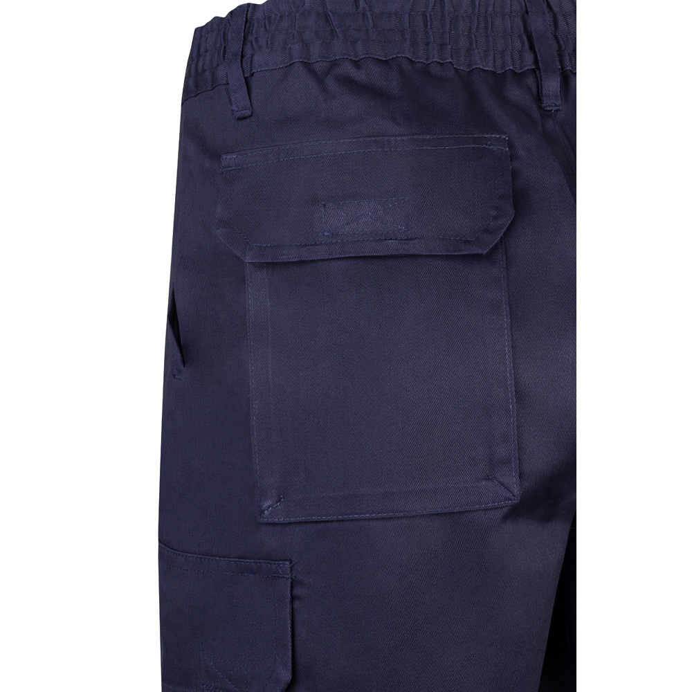 VL CHIONE. Bermuda sergé, multipoches (200g/m²), en coton (35%) et polyester (65%)