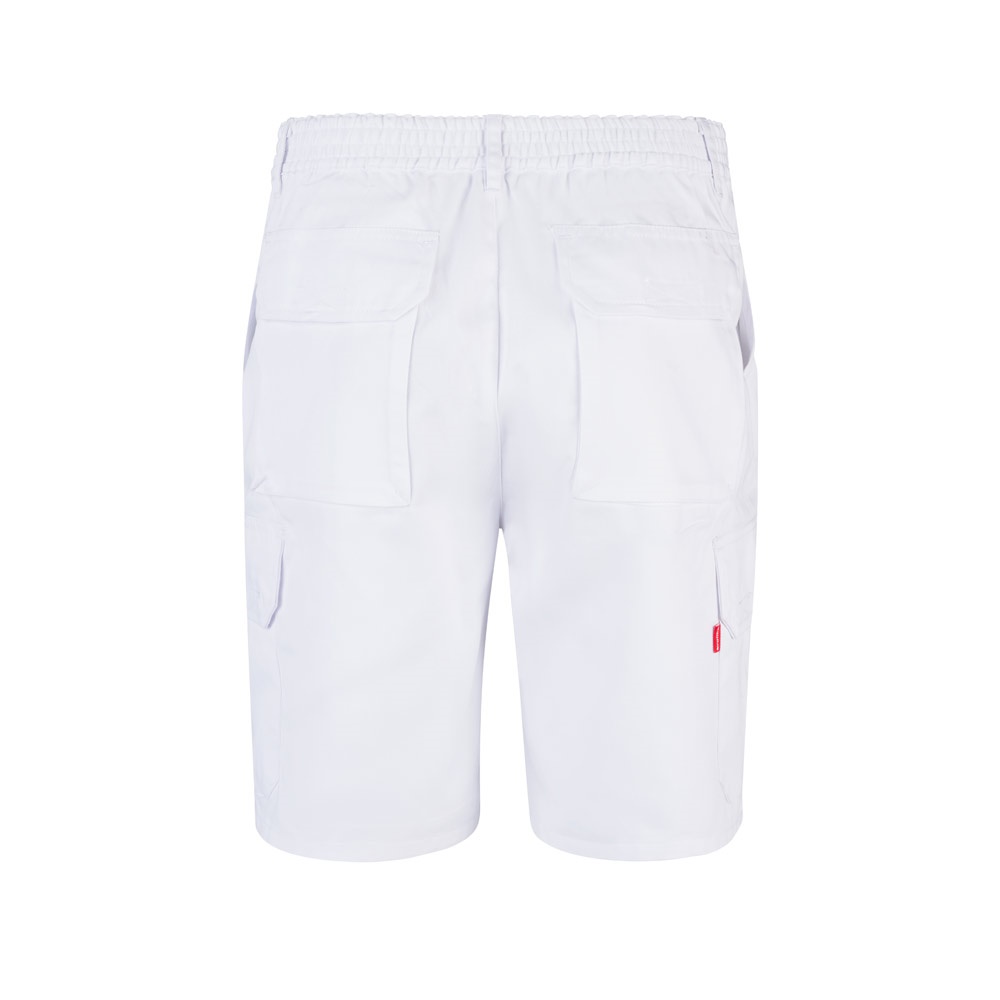 VL CHIONE. Bermuda sergé, multipoches (200g/m²), en coton (35%) et polyester (65%)
