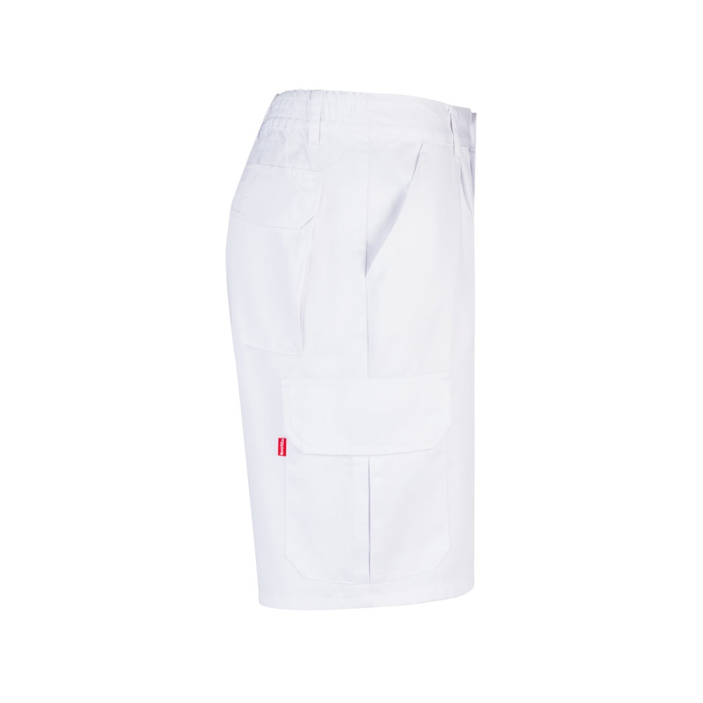 VL CHIONE. Bermuda sergé, multipoches (200g/m²), en coton (35%) et polyester (65%)