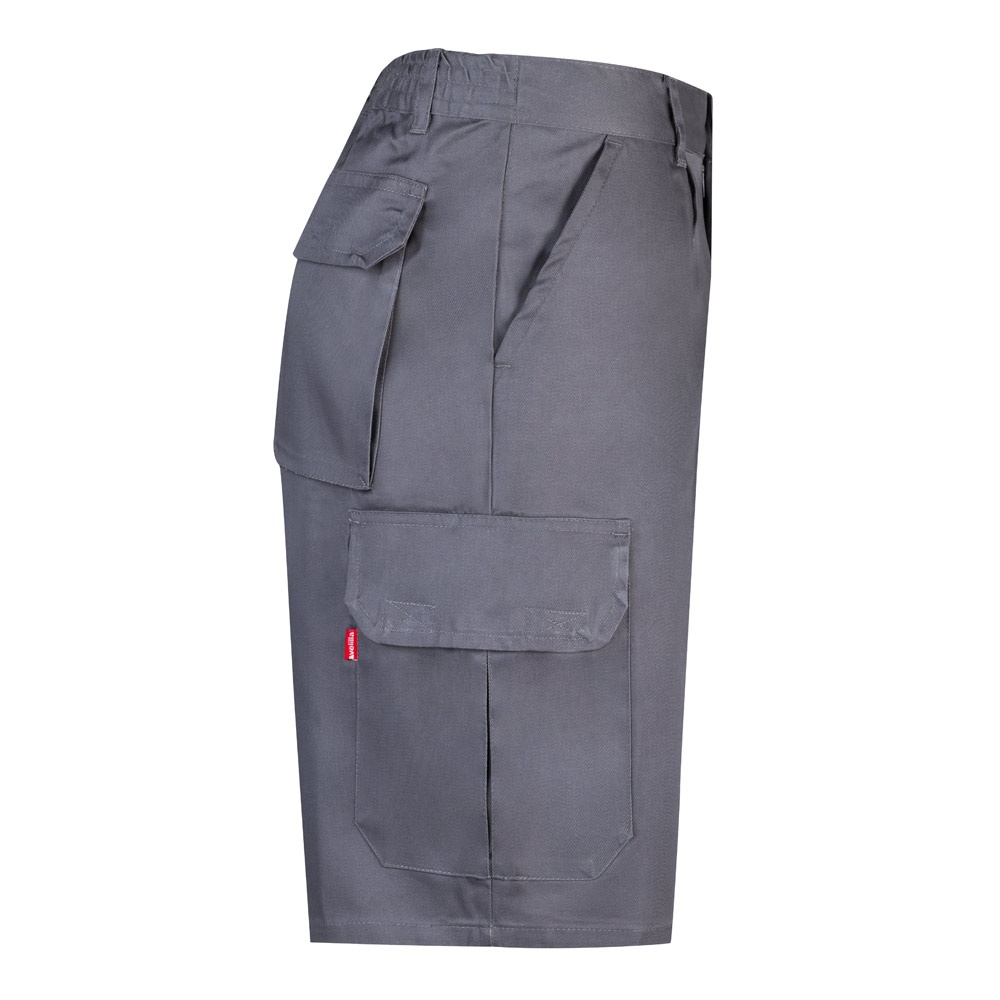 VL CHIONE. Bermuda sergé, multipoches (200g/m²), en coton (35%) et polyester (65%)