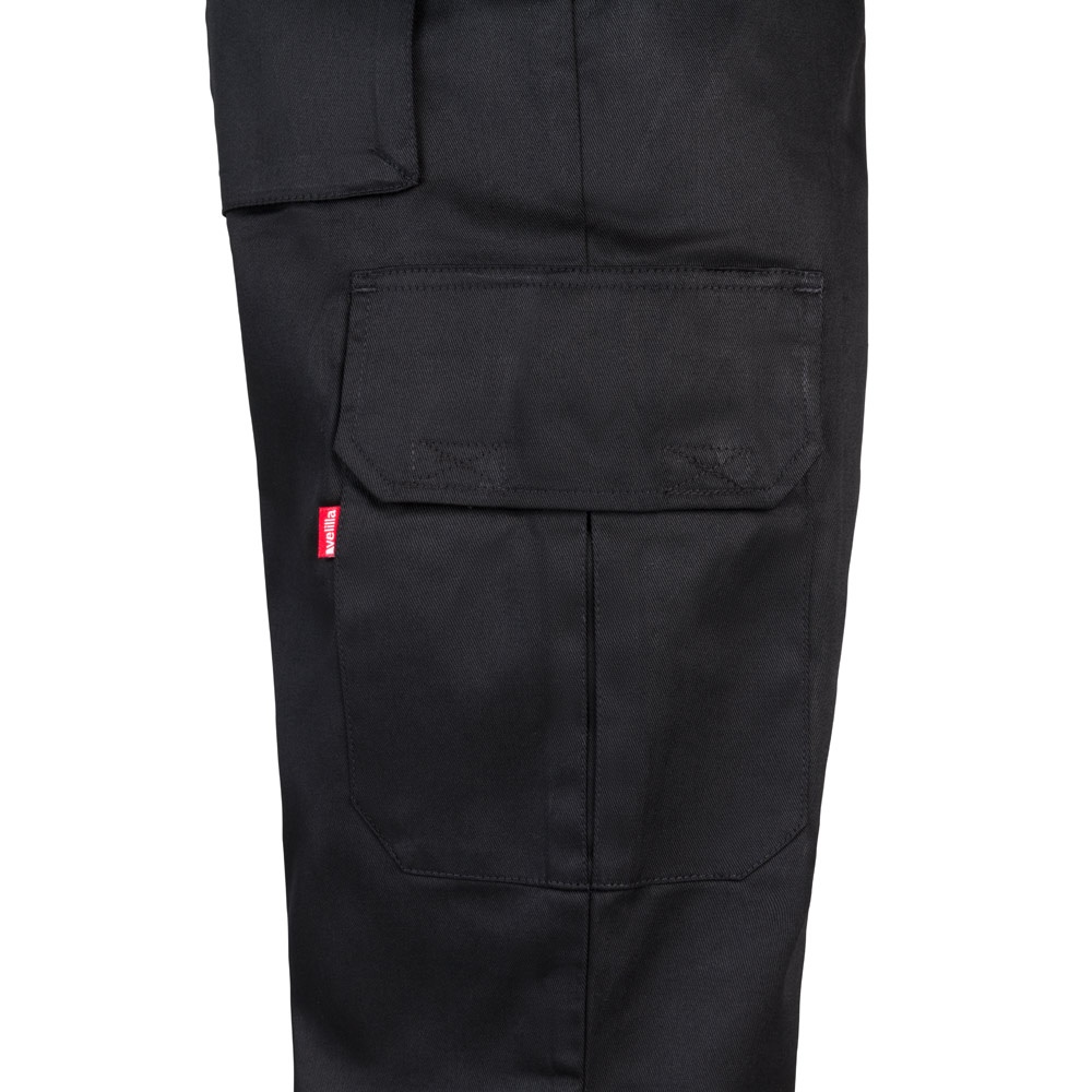 VL MABON. Pantalon sergé, multipoches (200g/m²), en coton (35%) et polyester (65%)
