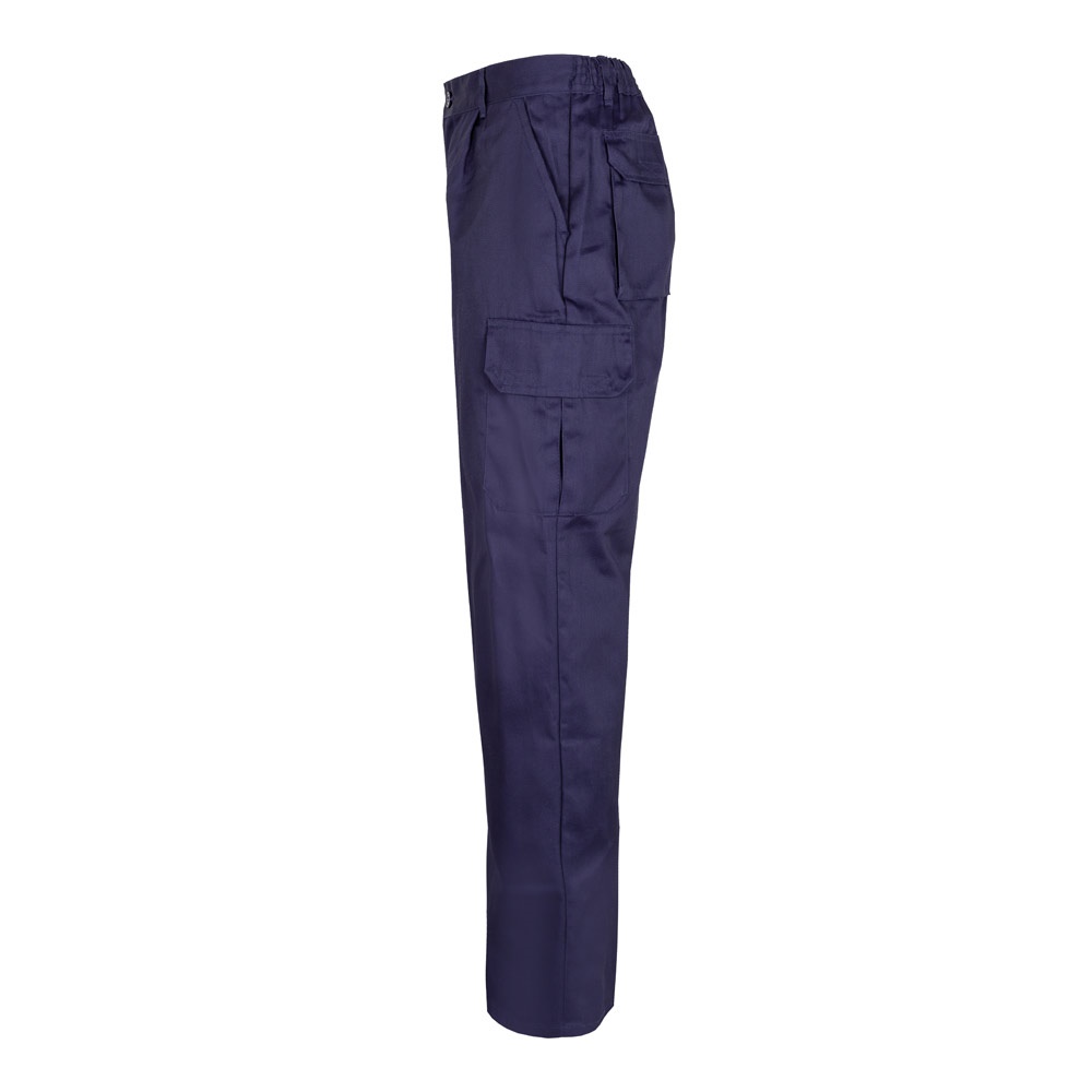 VL MABON. Pantalon sergé, multipoches (200g/m²), en coton (35%) et polyester (65%)