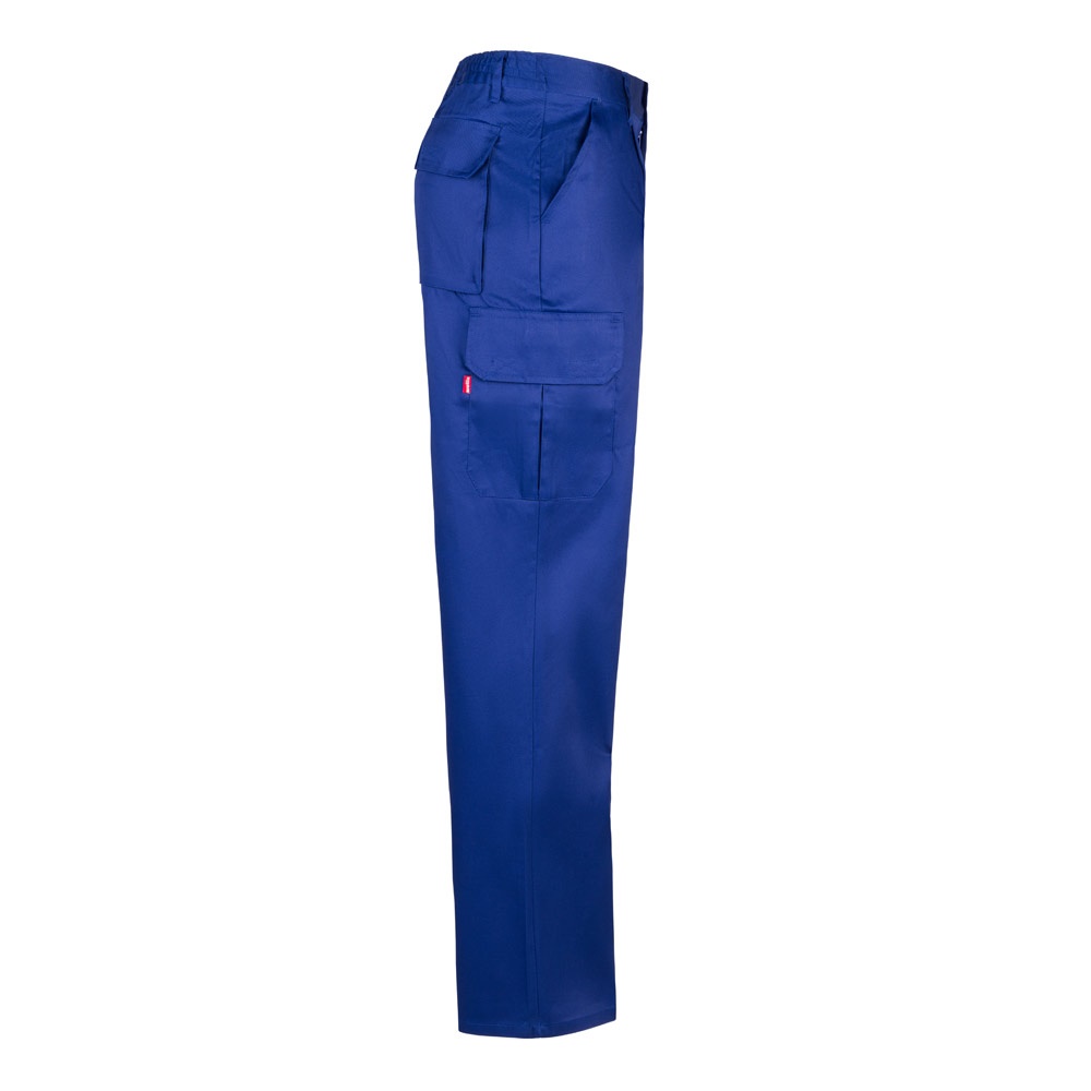 VL MABON. Pantalon sergé, multipoches (200g/m²), en coton (35%) et polyester (65%)