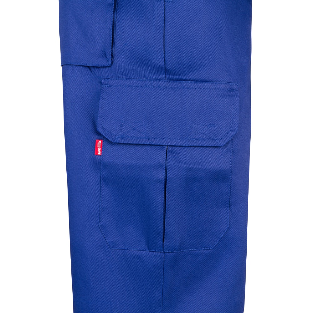VL MABON. Pantalon sergé, multipoches (200g/m²), en coton (35%) et polyester (65%)
