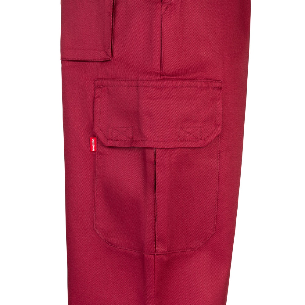 VL MABON. Pantalon sergé, multipoches (200g/m²), en coton (35%) et polyester (65%)