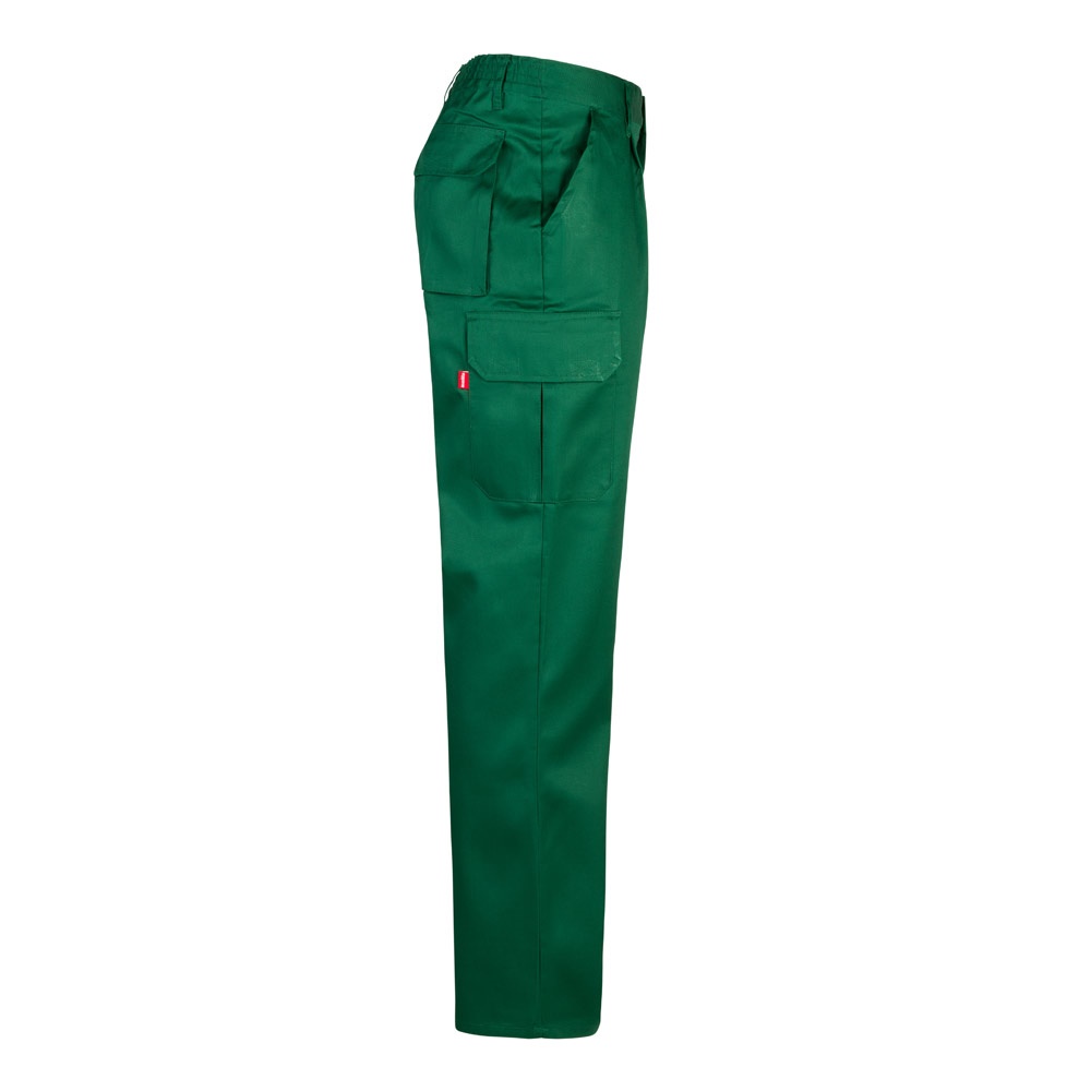 VL MABON. Pantalon sergé, multipoches (200g/m²), en coton (35%) et polyester (65%)