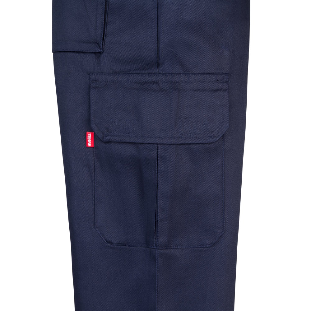 VL MABON. Pantalon sergé, multipoches (200g/m²), en coton (35%) et polyester (65%)