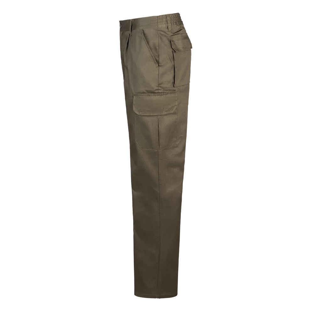 VL MABON. Pantalon sergé, multipoches (200g/m²), en coton (35%) et polyester (65%)