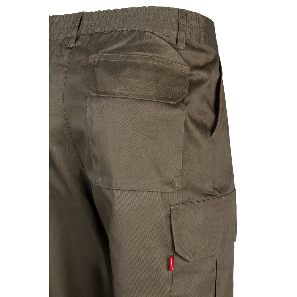 VL MABON. Pantalon sergé, multipoches (200g/m²), en coton (35%) et polyester (65%)