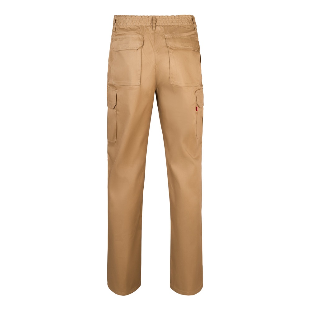 VL MABON. Pantalon sergé, multipoches (200g/m²), en coton (35%) et polyester (65%)