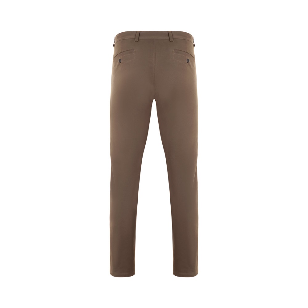 VL VISHNU. Pantalon chino stretch unisexe (260g/m²), en coton (98%) et élasthanne (2%)