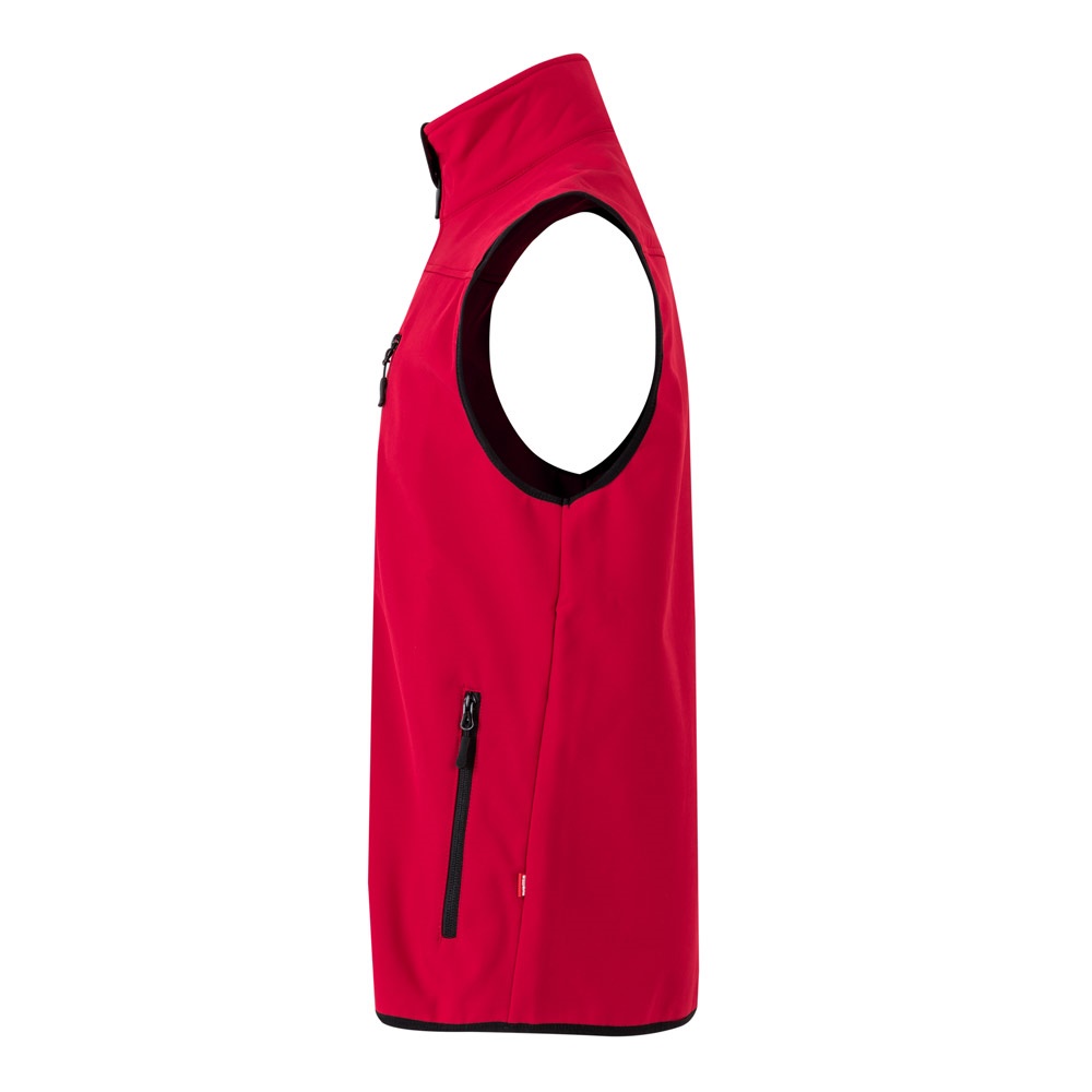 VL VARUNA. Gilet soft shell (280g/m²), avec doublure polaire, en polyester (94%) et élasthanne (6%)