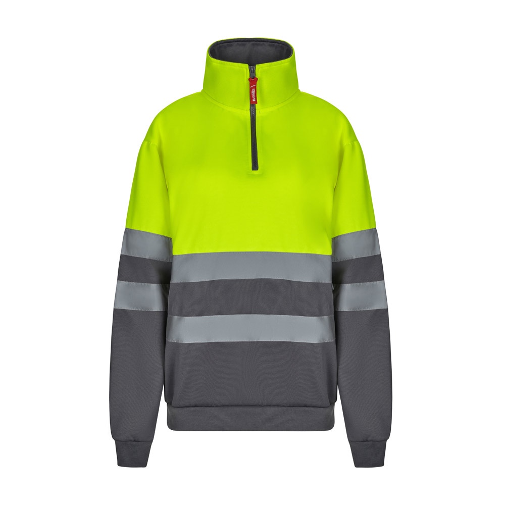 VL THOR LARGE. Sweatshirt bicolor (300g/m²) em felpa de poliéster (100%)