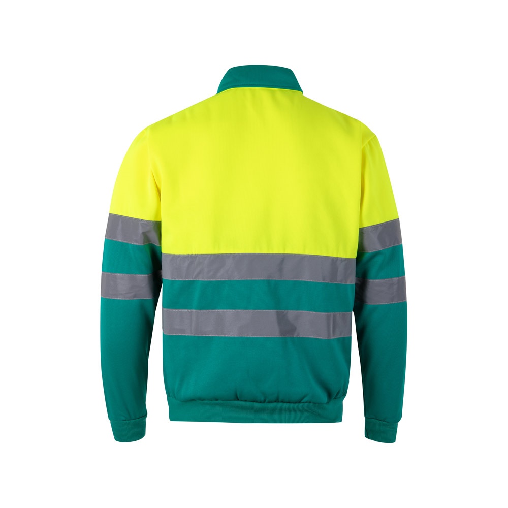 VL THOR LARGE. Sweatshirt bicolore (300g/m²) en polyester éponge (100%)