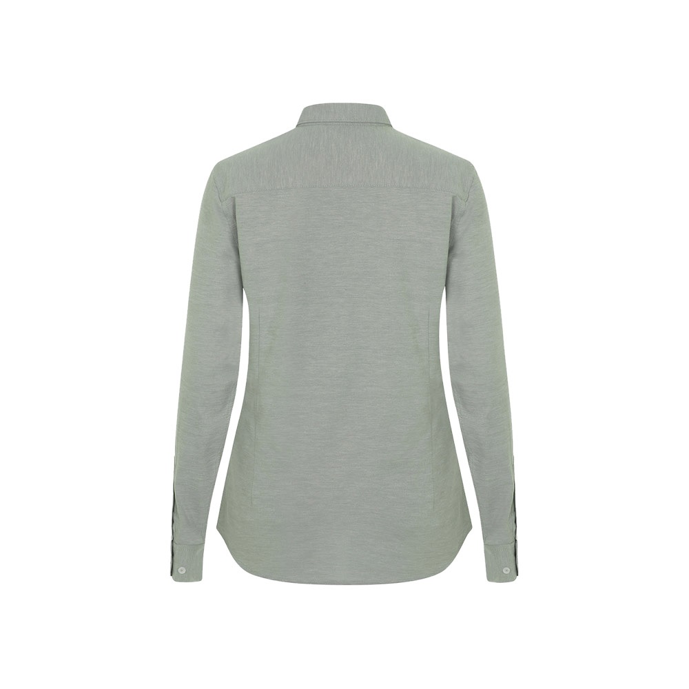 VL PRITHVI WOMEN. Chemise Oxford (180 g/m²) pour femmes, composée de coton (50 %), polyester (45 %) et élasthanne (5 %)