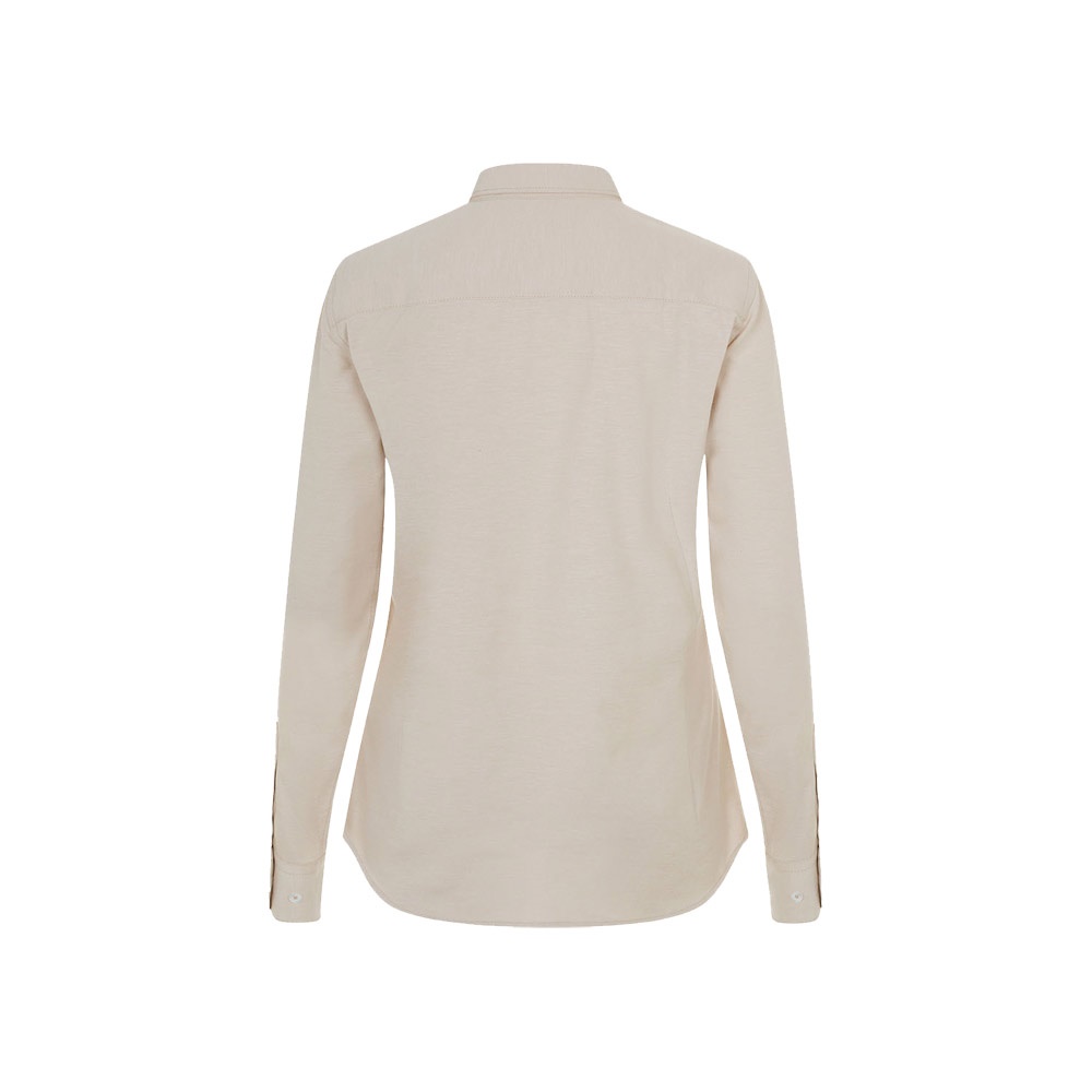 VL PRITHVI WOMEN. Chemise Oxford (180 g/m²) pour femmes, composée de coton (50 %), polyester (45 %) et élasthanne (5 %)