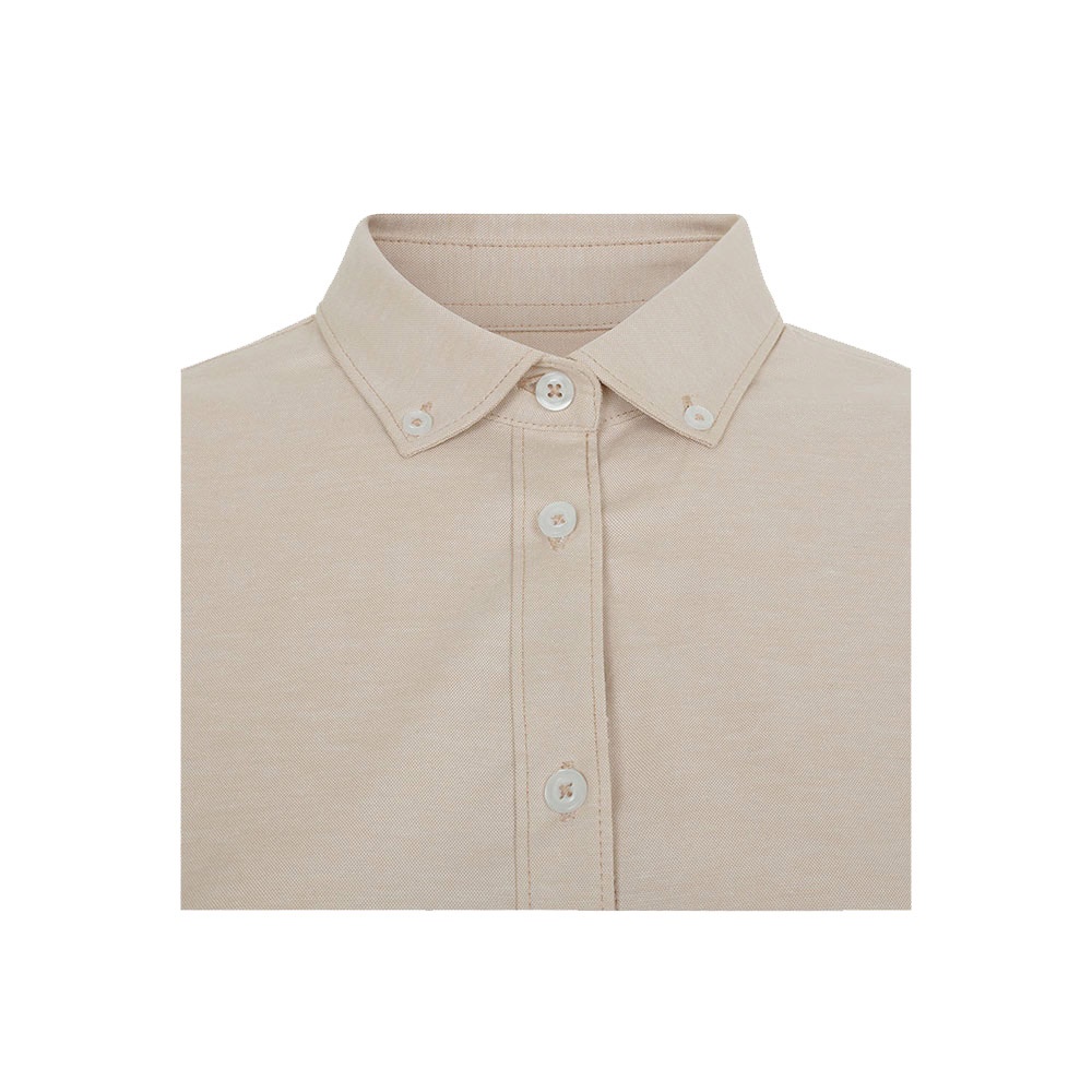 VL PRITHVI WOMEN. Chemise Oxford (180 g/m²) pour femmes, composée de coton (50 %), polyester (45 %) et élasthanne (5 %)