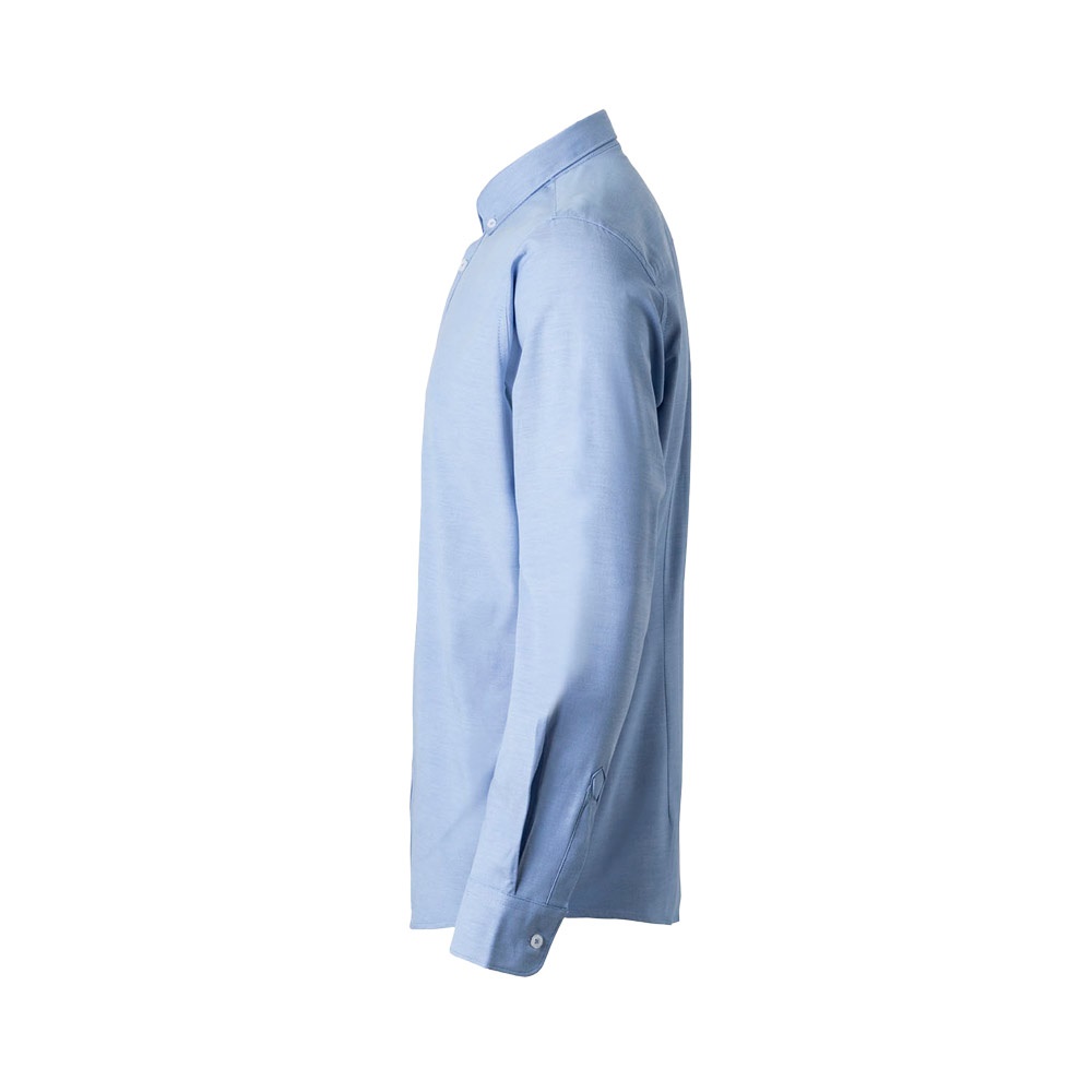 VL PRITHVI MAN. Chemise Oxford pour homme (180 g/m²) en coton (50 %), polyester (45 %) et élasthanne (5 %)