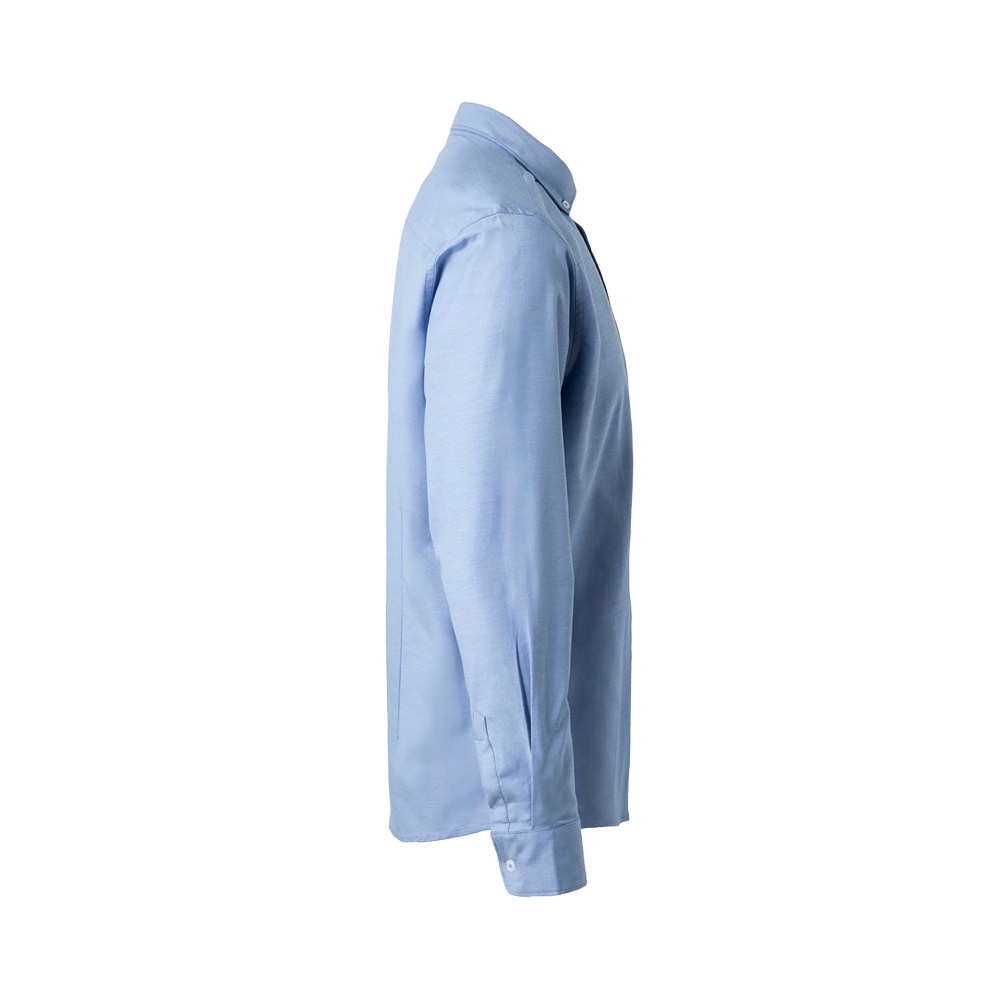 VL PRITHVI MAN. Chemise Oxford pour homme (180 g/m²) en coton (50 %), polyester (45 %) et élasthanne (5 %)