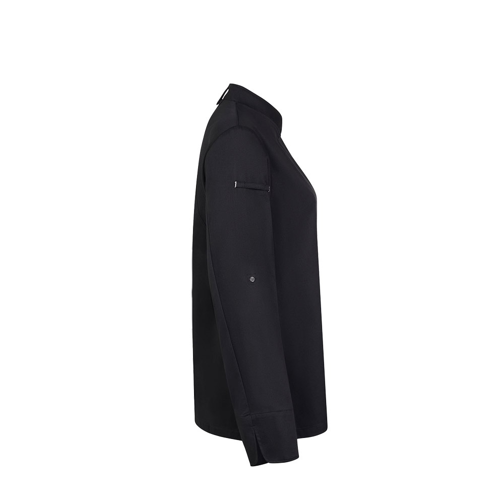 VL THOTH. Veste de cuisine pour femme (190 g/m²) en coton (35 %) et polyester recyclé (65 %)