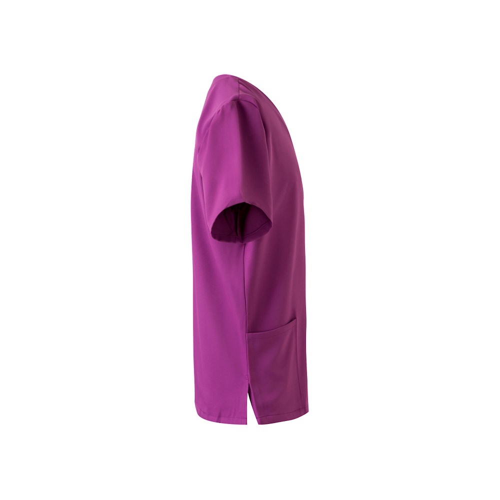VL FLORA. Tunique à manches courtes (140 g/m²) en microfibre 100 %