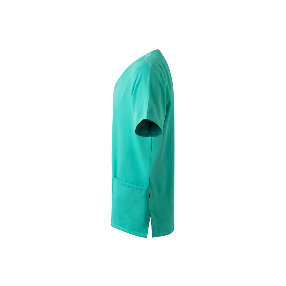 VL FLORA. Tunique à manches courtes (140 g/m²) en microfibre 100 %