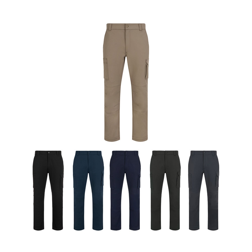 VL NYMPHS. Calças 4-Xtreme em sarja (280 g/m²) em elastomultiéster EME (100%)
