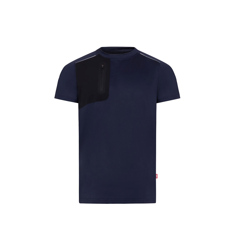 VL RHEA. T-shirt técnica em waffle (110 g/m²), em poliéster 100% reciclado