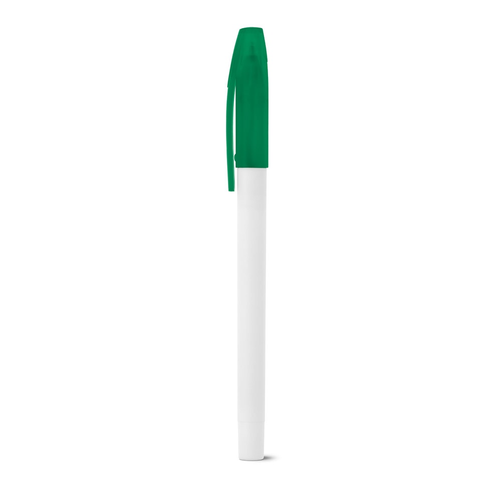 JADE. Esferográfica em PP com corpo em branco
