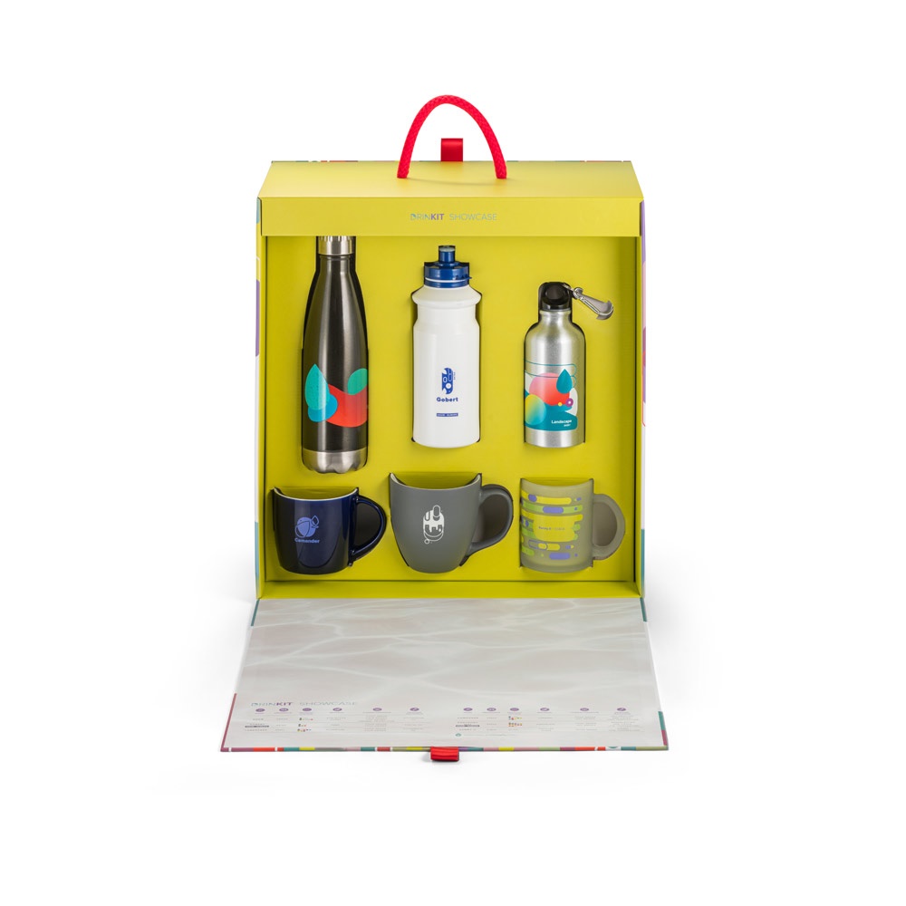 DRINKIT SHOWCASE. Marmotte de drinkware personnalisée