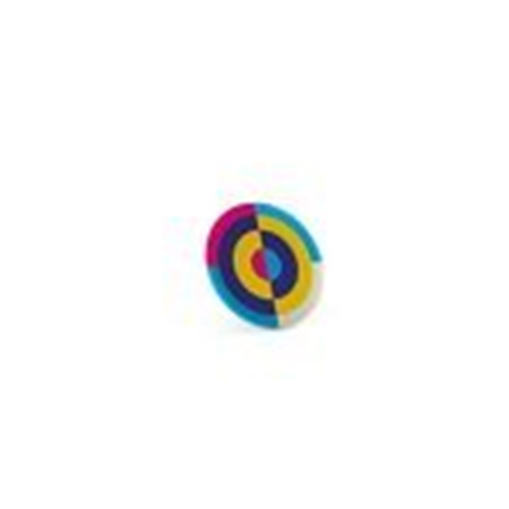 Vue 3 de Button PIN 2. Pin's rond avec aimant