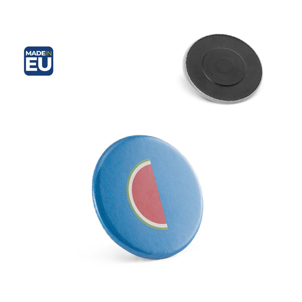 Button P'IN 5. Pin redondo com fecho magnético