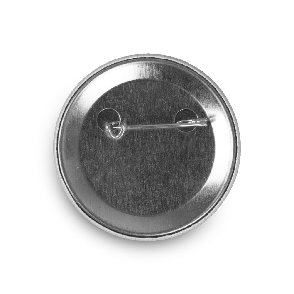 Vue 4 de Button PIN 6. Pin's rond avec épingle