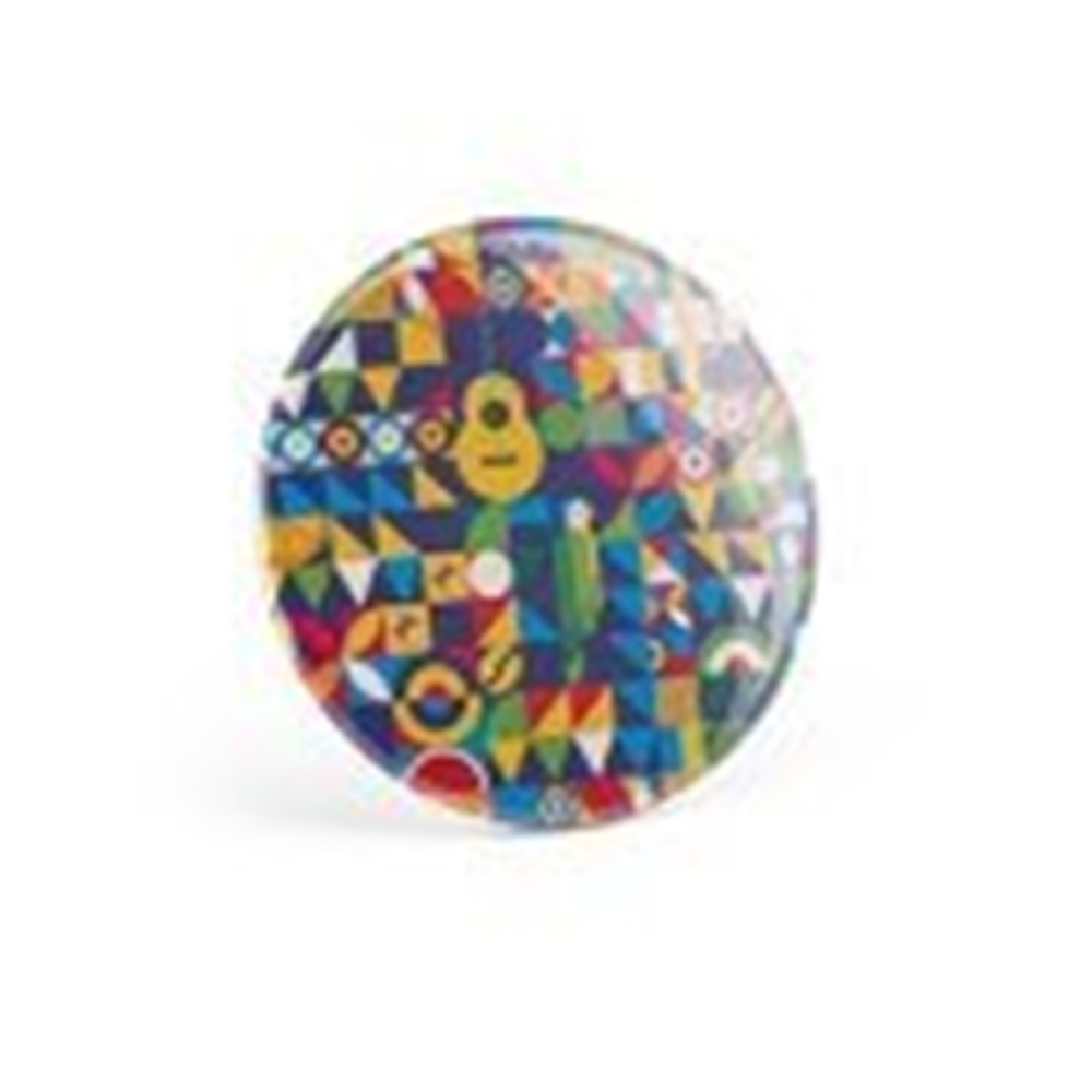 Vue 3 de Button PIN 10. Pin's rond avec aimant