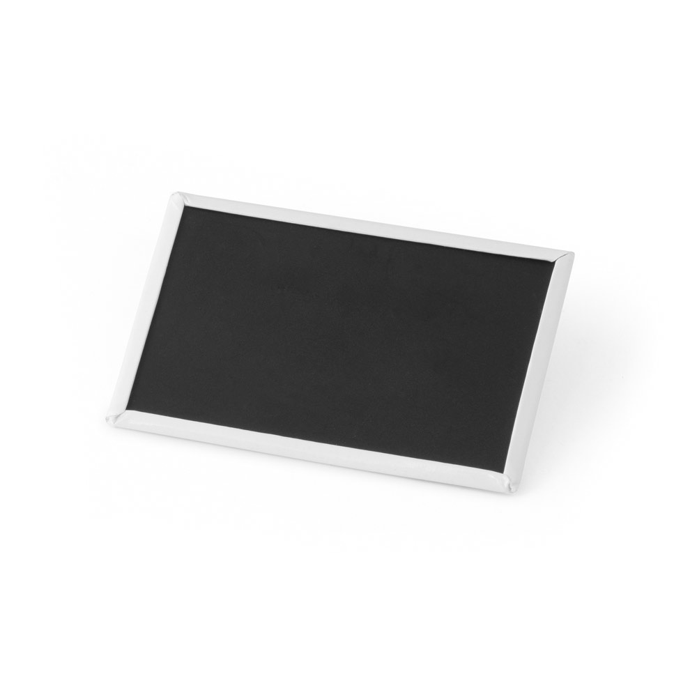Vue 4 de Button PIN 15. Pin's rectangulaire avec aimant