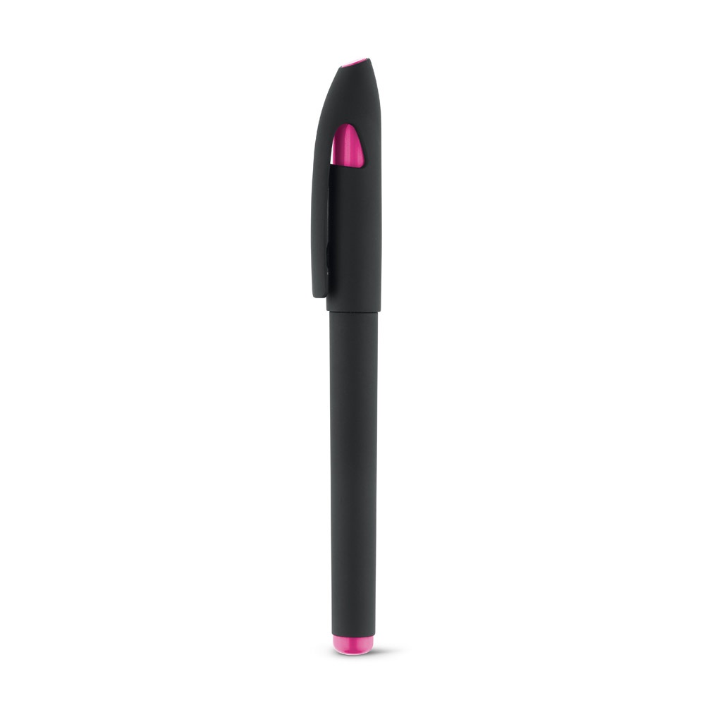 SPACIAL. Stylo avec capuchon et clip en ABS