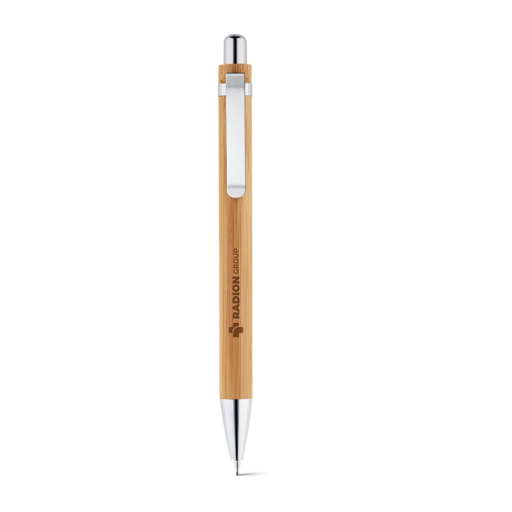 GREENY. Kit stylo bille et porte-mine en bambou