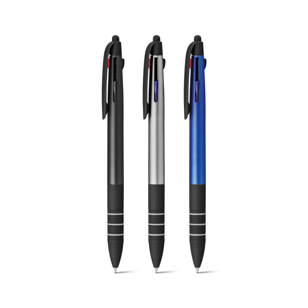 MULTIS. Stylo à bille multifonction avec écriture 3 en 1