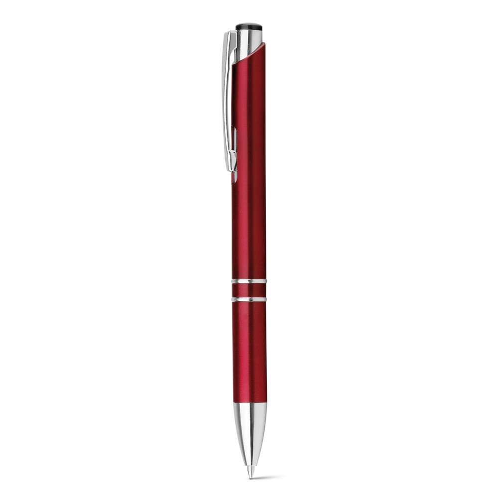 BETA PLASTIC. Stylo à bille en ABS avec clip en métal