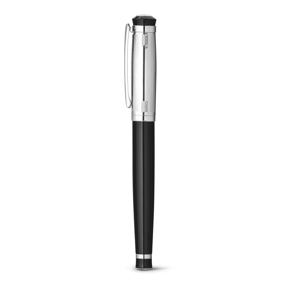 ORLANDO. Set de stylo et de roller en métal avec clip