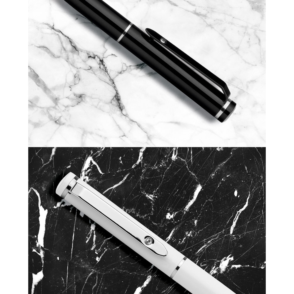 CALIOPE SET. KIt roller et stylo bille en métal