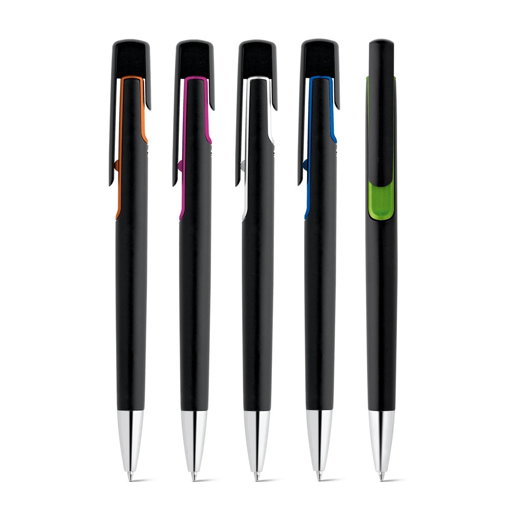 BRIGT. Stylo à bille avec finition métallique