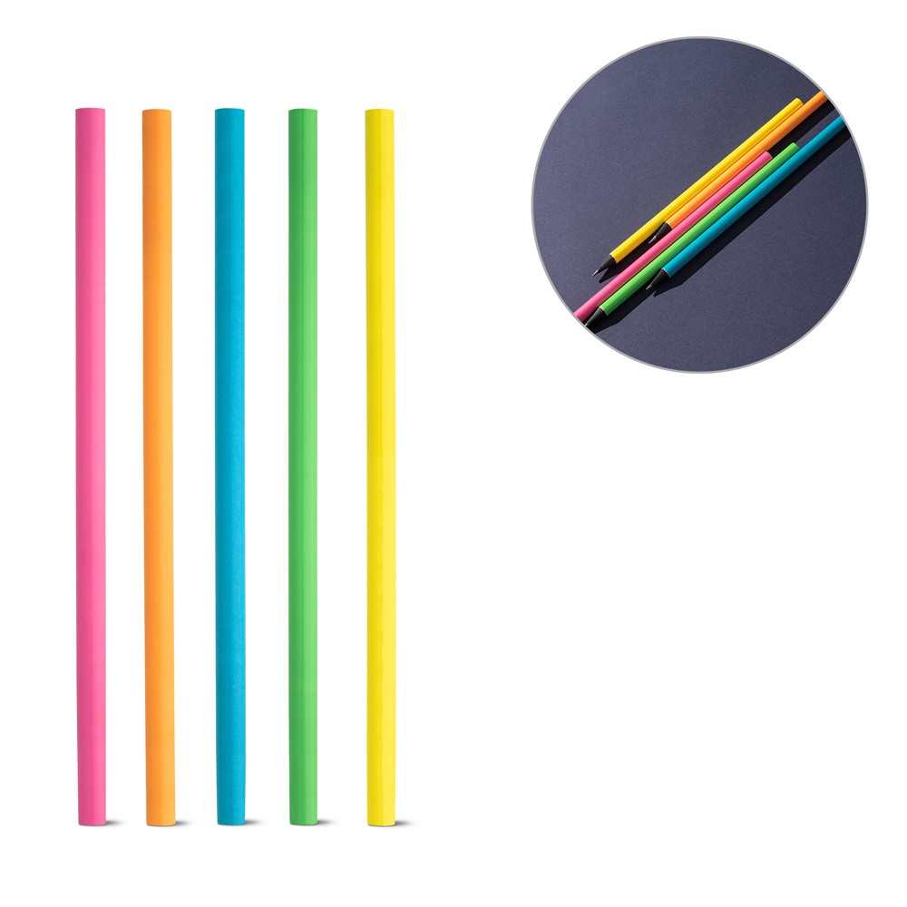 LUCIAN. Crayon de bois fluorescent HB
