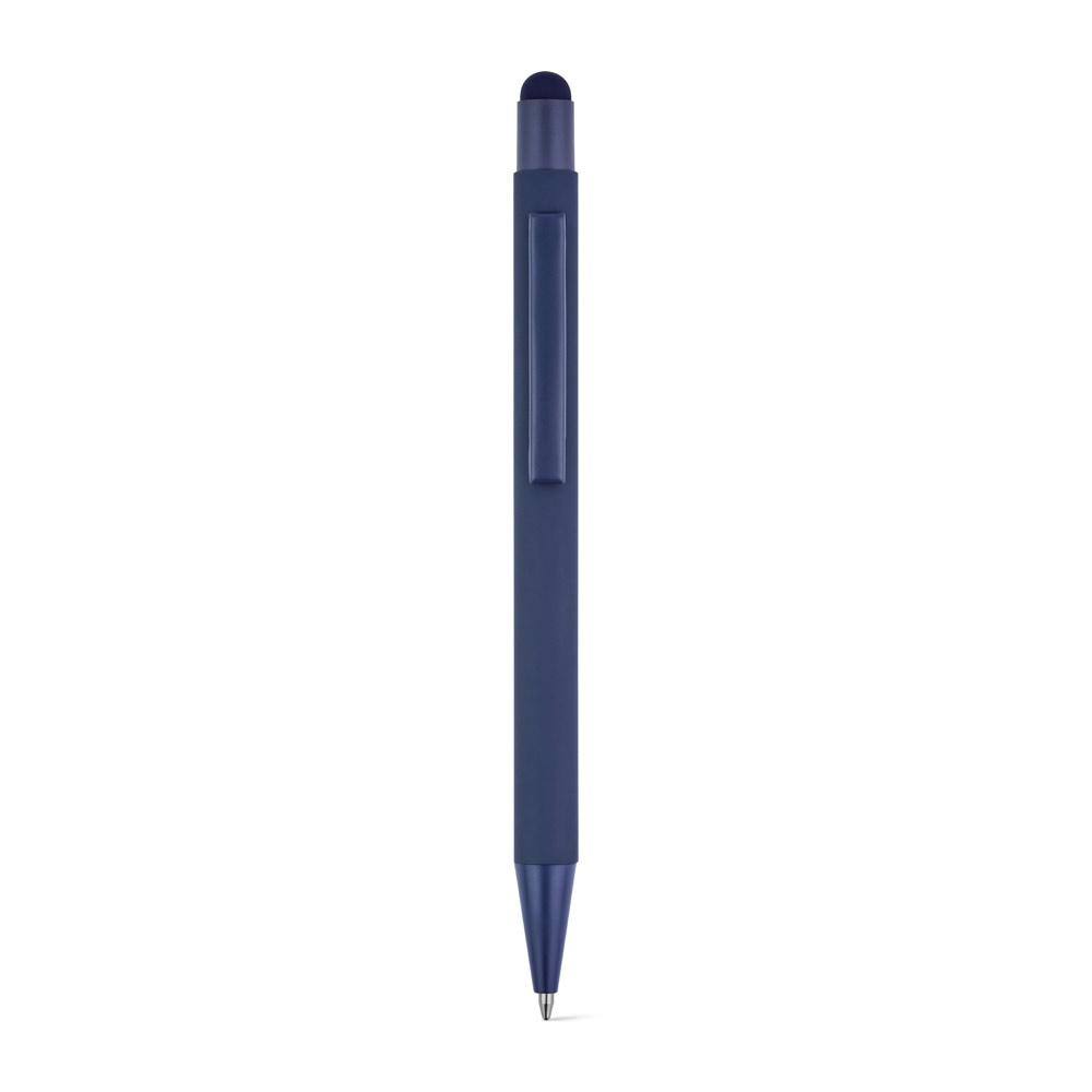 CLINT MATE. Stylo à bille au design moderne, fabriqué à partir d'aluminium recyclé (100% rAL), avec une finition mate