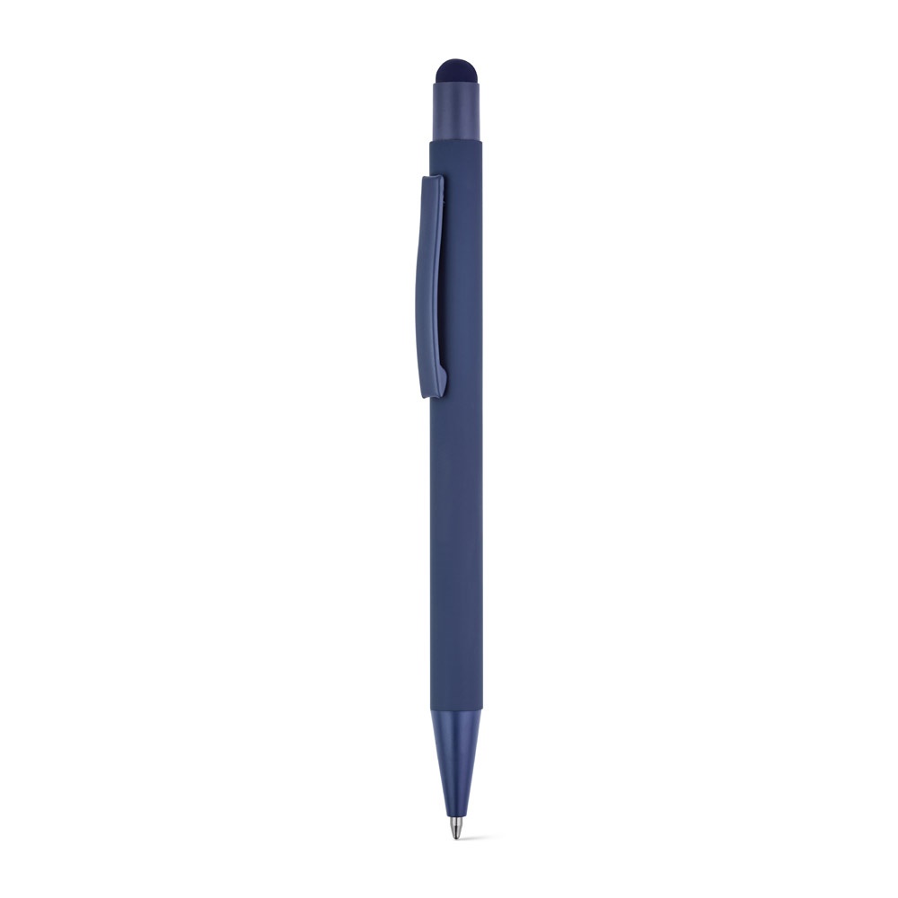 CLINT MATE. Stylo à bille au design moderne, fabriqué à partir d'aluminium recyclé (100% rAL), avec une finition mate